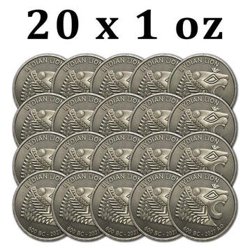 Verenigde Staten. 20 x 2027 1 oz Titanium Lydian Lion Round