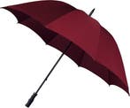 Falcone - Golfparaplu - Automaat - Ø 125 cm - Bordeaux Rood, Verzenden, Nieuw