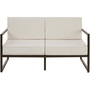 Tuin-loungebank Comosa, 2-zits, ultradikke kussens, Verzenden, Nieuw