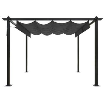 Stevig stalen tuinprieel 3x3m - Scherpe retourprijs, Tuin en Terras, Ophalen of Verzenden, Nieuw, Tuinpaviljoen