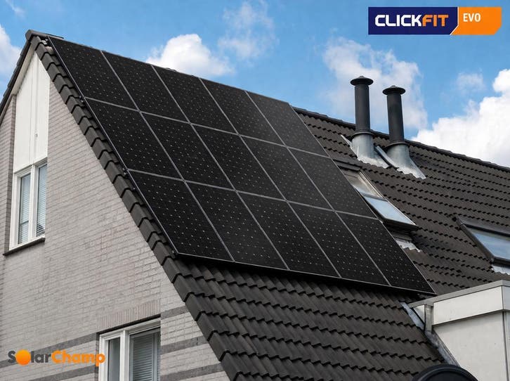 Zonnepanelen montagesystemen voor pannendak - Esdec ClickFit, Doe-het-zelf en Verbouw, Zonnepanelen en Toebehoren, 200 wattpiek of meer