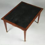 Hollandse 18e eeuwse werktafel Louis Seize ingelegd met wasd, Antiek en Kunst, Antiek | Meubels | Tafels, Ophalen of Verzenden