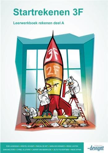 Startrekenen 3F leerwerkboek deel A, 9789491699948, Verzenden, Zo goed als nieuw, HBO