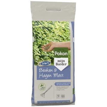 Beuken en hagen mest | Pokon | 10 kg (100 m²), Verzenden