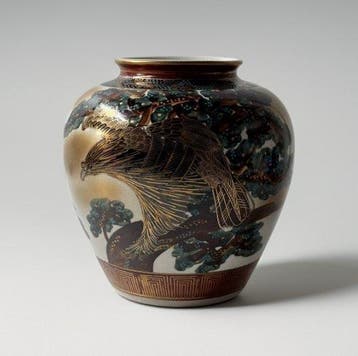 Vaas - Porselein - Japan - Kutani-porselein (Zonder