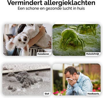 Øvaal Luchtreiniger Air Purifier - met vervangbaar HEPA13, Ophalen of Verzenden, Gebruikt