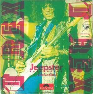 vinyl single 7 inch - T. Rex - Jeepster, Cd's en Dvd's, Vinyl Singles, Verzenden, Zo goed als nieuw, 7 inch, Rock en Metal