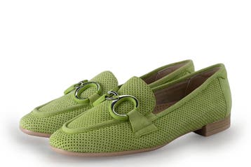 Tamaris Loafers in maat 37 Groen, Tamaris, Verzenden, Overige typen, Zo goed als nieuw