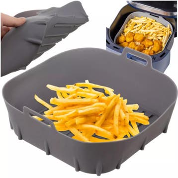 Ruhhy Siliconen inzet voor Airfryer - Rond - Herbruikbaar..., Ophalen of Verzenden, Nieuw