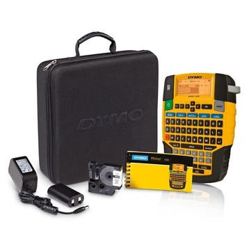 Dymo RHINO 4200 industriële labelprinter kofferset (QWERTY), Verzenden, Nieuw, Tape-label, Dymo