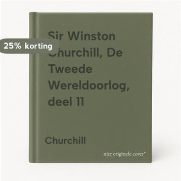 Sir Winston Churchill, De Tweede Wereldoorlog, deel 11, Boeken, Verzenden, Gelezen, Churchill