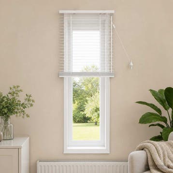 vidaXL Venetiaanse jaloezie Wit 60 x 130 cm 35 mm, Verzenden, Nieuw, Wit