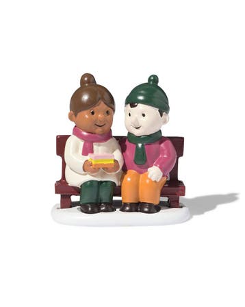 HEMA Koppel tompouce voor kerstdorp, Verzenden, Nieuw