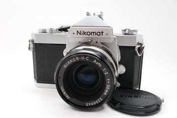 Nikon Nikomat FT with Non Ai NIKKOR-H.C Auto 50mm F2 Single, Nieuw