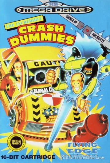 The Incredible Crash Dummies (Sega MegaDrive), Verzenden, Gebruikt