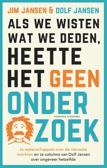 Als we wisten wat we deden, heette het geen onderzoek, Verzenden, Zo goed als nieuw, Jim Jansen