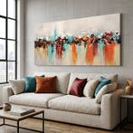 Monika Spiewak - Abstract - Oil Painting Stretched On The