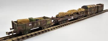 Arnold, Minitrix, Roco N - Modeltrein goederenwagon (4) -, Nieuw