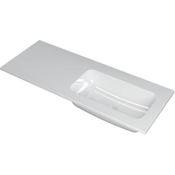 INK Faktor Wastafel Polystone Rechts Zonder Kraangat -, Ophalen of Verzenden, Nieuw