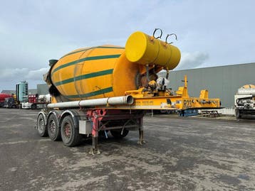 Veiling: Betonmixer Mol M12 Diesel 2012, Ophalen