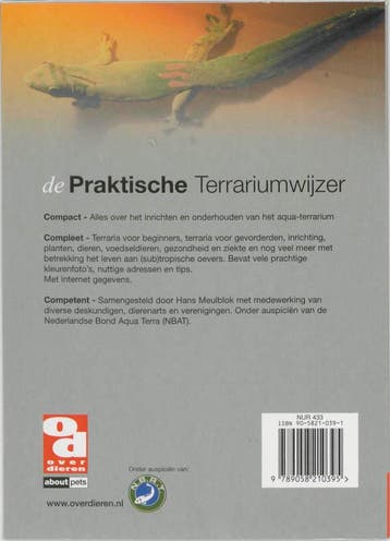 Praktische terrariumwijzer / Over Dieren 9789058210395, Verzenden, Gelezen, H. Meulblok