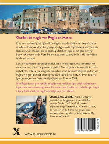Mijn Puglia 9789401610605 Saskia Balmaekers, Boeken, Verzenden, Gelezen, Saskia Balmaekers