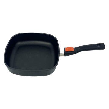 Eurolux Koekenpan - 24 x 24 cm - gietijzer - keramisch, Verzenden, Nieuw, Overige typen