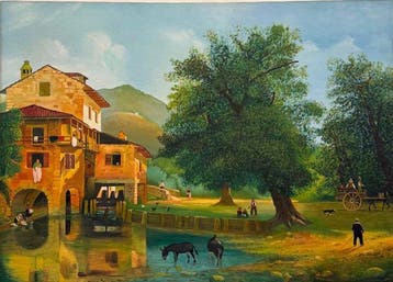 Italiaanse school (XX) - Vita al Mulino