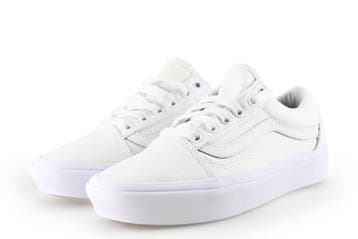 Vans Sneakers Meisjes in maat 35 Wit, Jongen of Meisje, Schoenen, Zo goed als nieuw, Vans