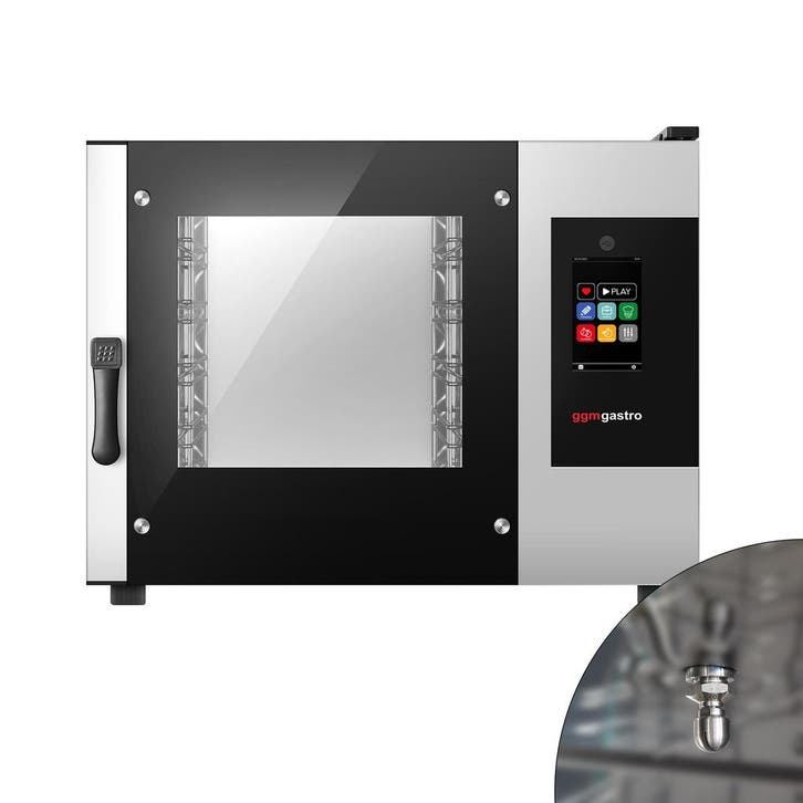 GGM Gastro | Bakkerij-Elektrisch-Combisteamer - Touch - |, Witgoed en Apparatuur, Ovens, Inbouw, Verzenden