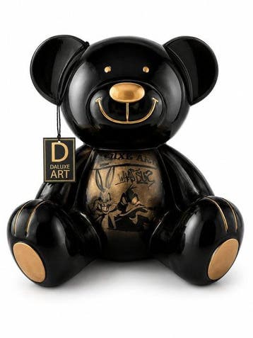 Daluxe Art (1999) - Black&gold Bear - Bugs Bunny Edition, Antiek en Kunst