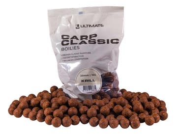 Ultimate Carp Classic Boilies 20mm 1kg - Krill, Verzenden, Nieuw, Overige typen