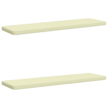 vidaXL 2-delige Bankkussens VUGHT 2 st 100% Polyester, Verzenden, Nieuw