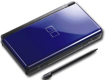 Nintendo DS Lite - Donkerblauw 3DS Garantie & snel in huis!, Ophalen of Verzenden, Zo goed als nieuw, Blauw