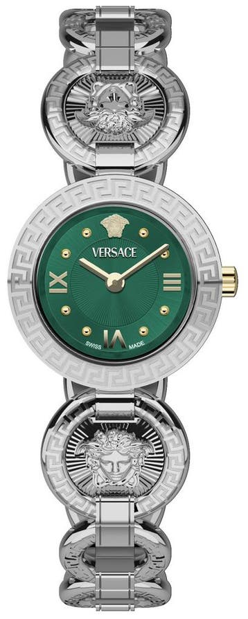 Versace VEWCA0224 Greca Jewel dameshorloge 28 mm, Overige merken, Staal, Verzenden, Polshorloge