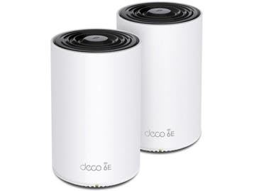 TP-Link Deco XE75 Pro - Wifi 6E Mesh Systeem - Tot 670 m2, Computers en Software, Verzenden, Zo goed als nieuw, TP-Link