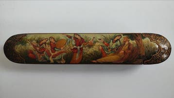 Qalamdan pennenetui - Papier - Midden-Oosten - 20e eeuw