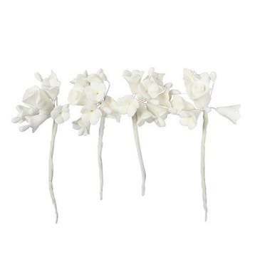 Culpitt Gumpaste Spray Witte Mini Rozen 4st., Verzenden, Nieuw