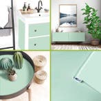 Plakfolie mint, decoratiefolie kast, tafel, meubels, Nieuw