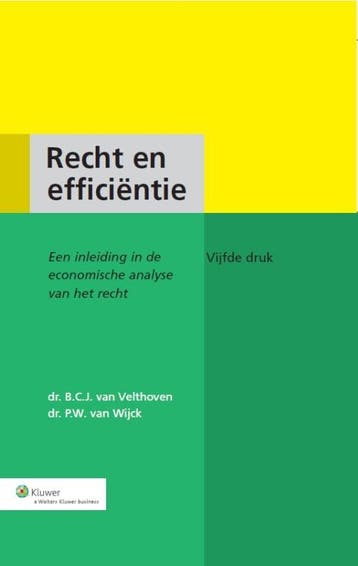 Recht en efficientie 9789013111194, Boeken, Verzenden, Zo goed als nieuw