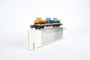 Märklin H0 - 46286 - Modeltrein goederenwagon (1) - Platte, Nieuw