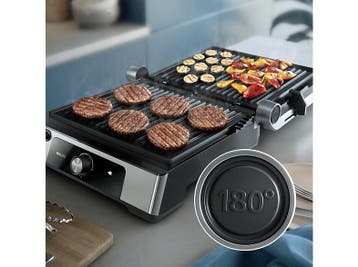 Philips -  5000-serie  Contactgrill Zwart, Verzenden, Nieuw