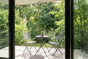 Royal Garden inklapbare balkonset 3-delig strekmetaal -, Tuin en Terras, Verzenden, Nieuw, Overige materialen, Tuinset