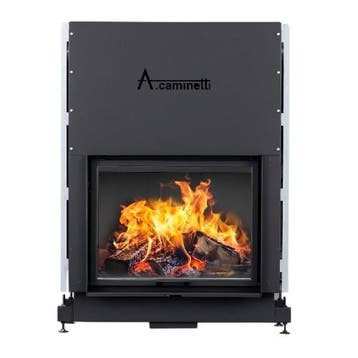 Inbouw Houtkachel Flat 90x60, Nieuw