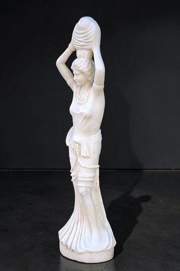 Beeld, Fanciulla sorridente portatrice dacqua - 145 cm -, Antiek en Kunst