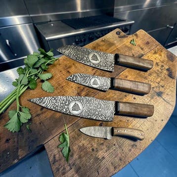Hand-Forged with Old Steel, Pro Vintage Style Knives_Best