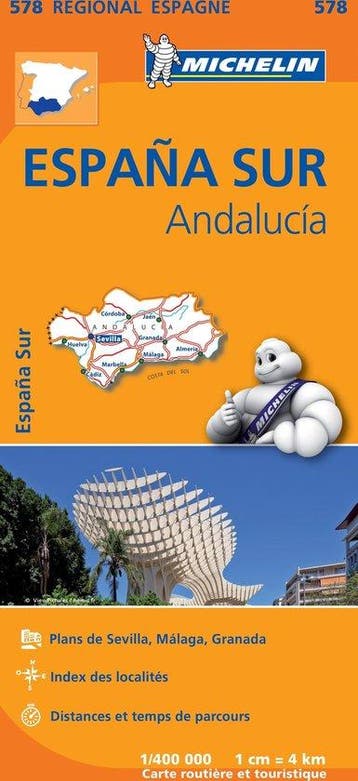 Michelin 578 España Sur: Andalucía, Verzenden, Gelezen