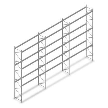Aanbieding: Voordeelrij gebruikte Dexion palletstelling