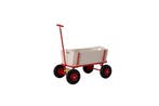 Bolderkar | Houten Bolderkar | Tuinkar | 50 KG | Rood |, Ophalen of Verzenden