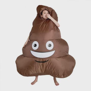 Grappig Opblaasbaar Poep Kostuum - Unieke Feest & Festival O, Verzenden, Nieuw